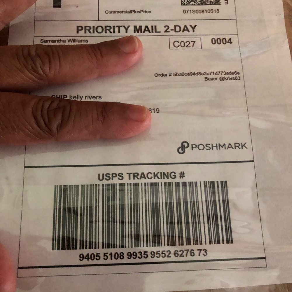 Extra pics mailing slip